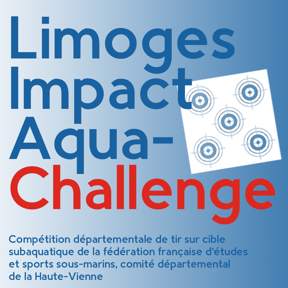 Logo FFESSM CODEP 87 TSC Limoges impact aqua challenge