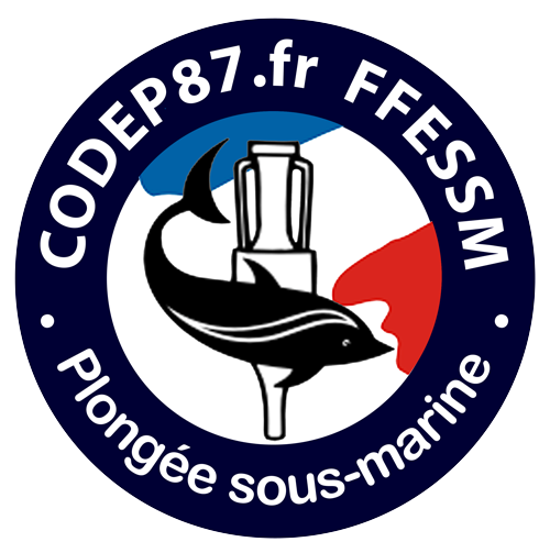 Logo du comité départemental de plongée sous-marine Haute Vienne